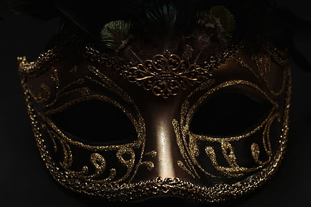 mask, carnival, venice, mysterious, close, romance, carneval