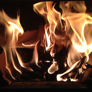 brann, flammer, flamme, leirbål, brenne, brann - fenomen, varme - temperatur