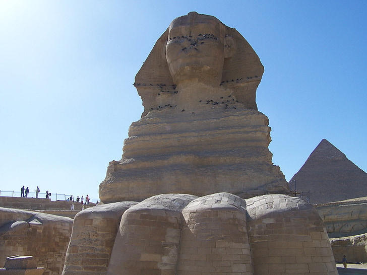 Egypte, Sphinx, oude, Afrika, steen, cultuur, Koninkrijk
