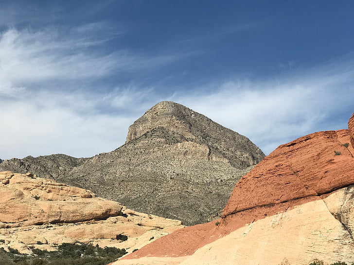 montanha, pedra vermelha, rocha, paisagem, natureza, viagens, cênica