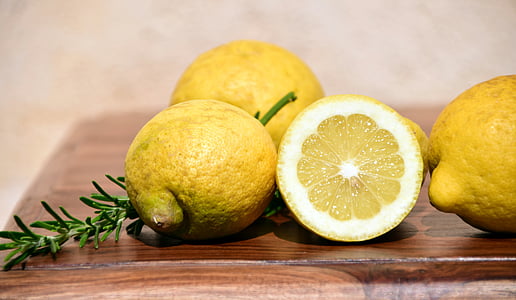 citrom, mediterrán, citrusfélék, Citrus, gyümölcs, vitaminok, sárga