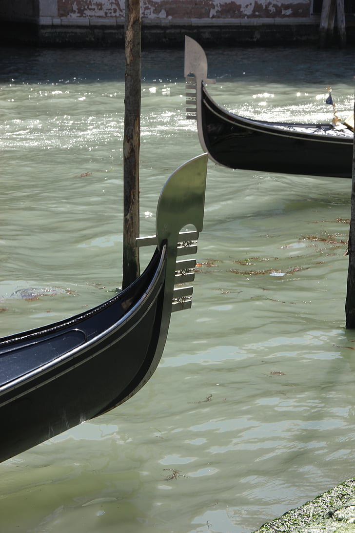 Venesia, gondola, perahu, Lambang