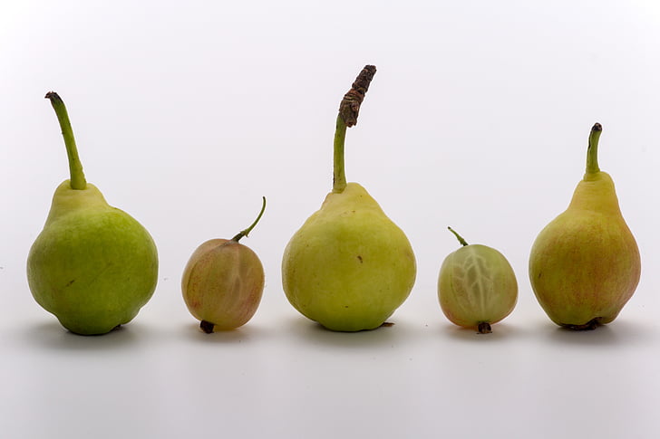 fruit, pears, macro, ripe, food, freshness, pear