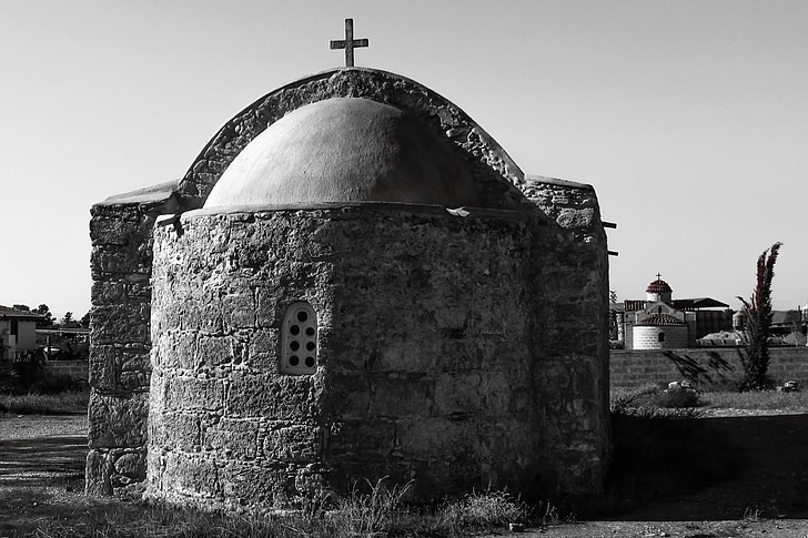Cyprus, xylotymbou, Ayios vasilios, kerk, orthodoxe, het platform, religie