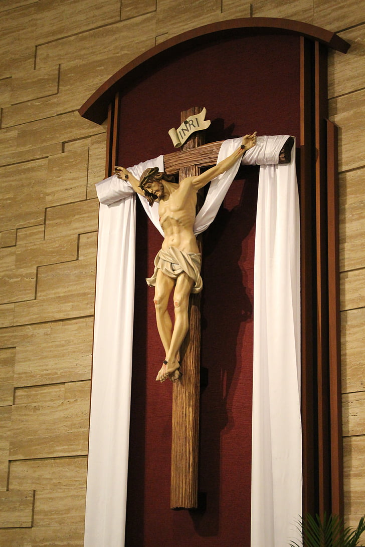 krucifikss, Lieldienas, katoļu, kristiešu, augšāmcelšanās, Jēzus