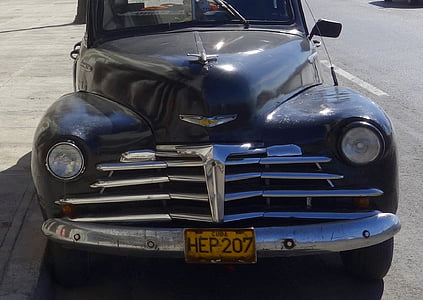 Cuba, Havana, Oldtimer, Chevrolet, Chevy, Karibia, automatisk