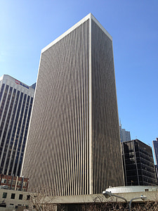 California street, San francisco, USA, kontorbygning, Californien, facade, skyskraber