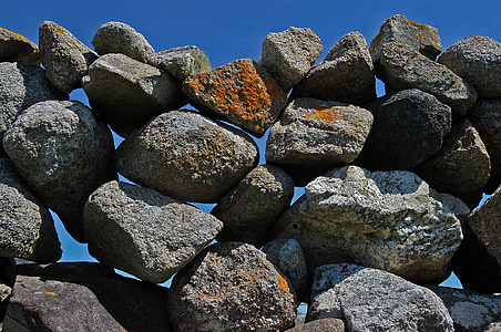 wall, natural stone wall, stones, ireland