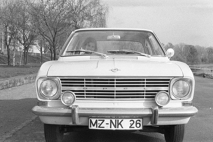 รถ, oldheimer, เก่า, opel, นายร้อย, 1967, คลาสสิก