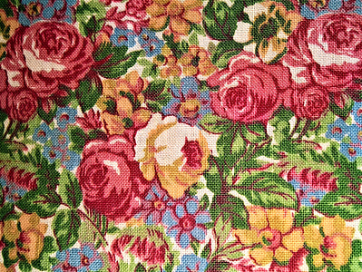 tkanine, Rose vzorec, tekstilni, struktura, tkiva, cvetje, rdeča