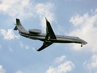 plane, jet, particular, luxury, flying, commercial, aircraft