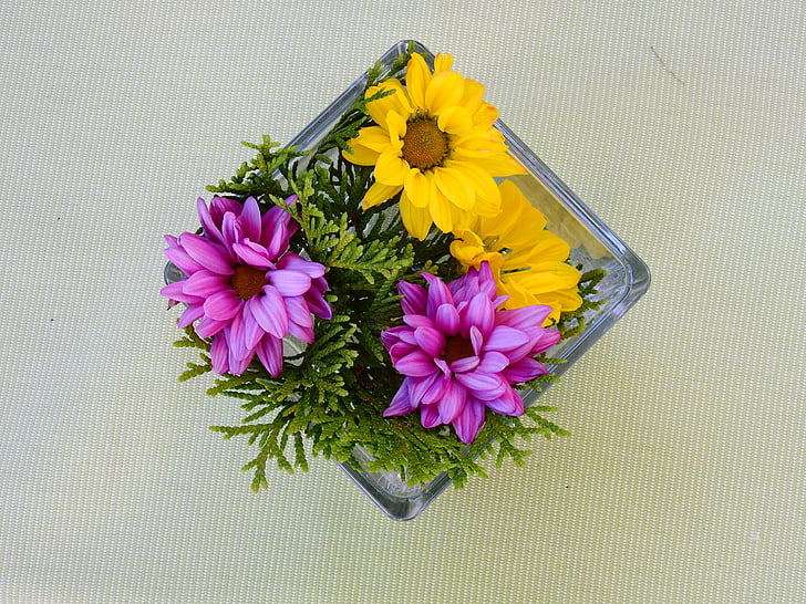 Okrasni, dekoracija, za mizo, vaza, cvetje, dekorativni, vaze Flower