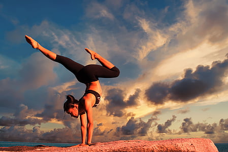 Yoga, oefening, lichaam, gezonde, Fitness, vrouw, vrouw
