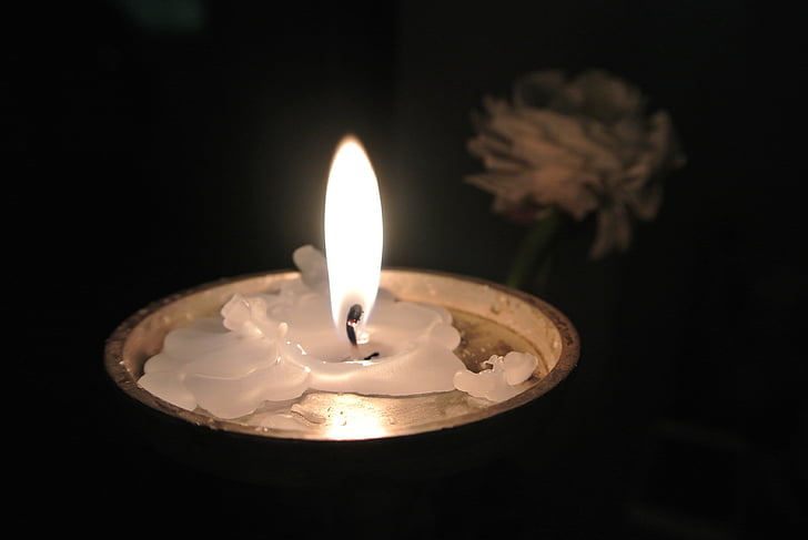 candlelight, candle, atmosphere, difference, koyo, static, patience