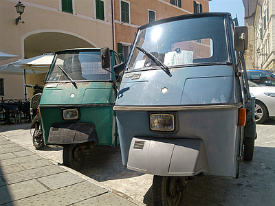 apecar, Piaggio, Itaalia, vana, Vintage, retro, Itaalia