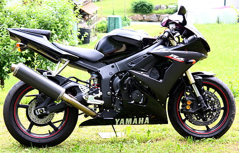Yamaha, motocyklu, R6, 600, vozidlo, sportovní, sportovní motocykl