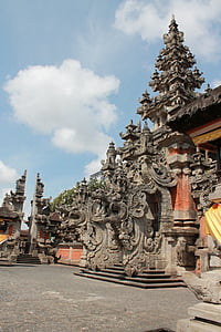 konstcenter, Bali, Asia, Tempe, carving, dekoration, etnicitet