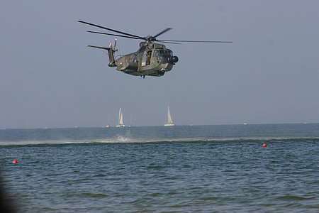 helicòpter, port esportiu, militar
