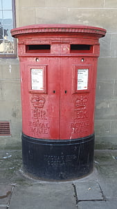 Royal mail, Poštová schránka, Britská