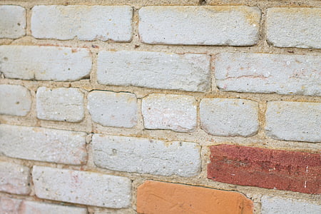 brick, wall, aged, texture, brickwork, building, pattern