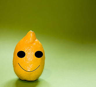 chanh, trái cây, biểu tượng mặt cười, cười, biểu tượng cảm xúc, nụ cười, thân thiện