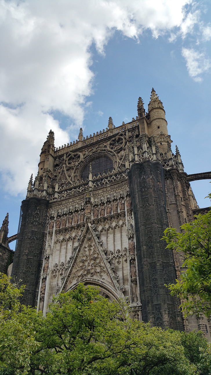 Katedral Santa Maria Lihat, Sevilla, Sevilla, Katedral, Katolik, Landmark