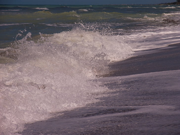 waves, sea, ocean, beach