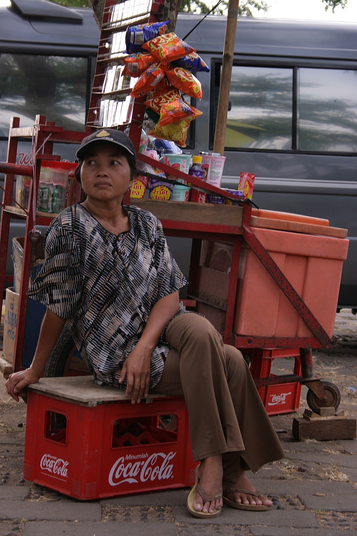 Indonézia kis bolt, hagyományos bolt, hagyományos, kultúra, ajándékbolt