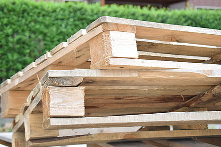 Holz, Holzpaletten, Holzstapel, Holz, Euro-Paletten, Stapel, Holz - material