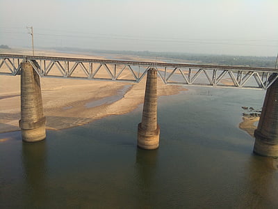 water, bridge, view, bridge - Man Made Structure, river, highway, architecture