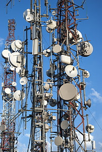 telecomunicações, antenas, telefone móvel, móveis, canal, telefone celular, sinal