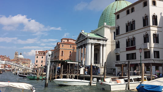 Benátky, Taliansko, Európa, vody