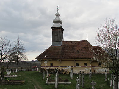 Transylvania, Crisana, Bihor, Gereja, kayu, Kevin kecil