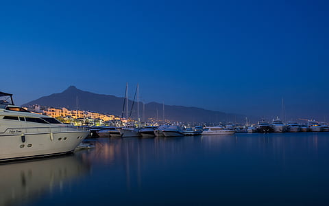 yachts, port, Marbella, Marina, Puerto banus, Nina maiores, botte