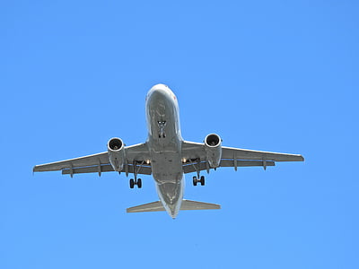 landing, fly, lufthavn, Hannover, jord, maskine, flyve