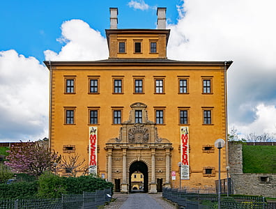 Moritz castle, Zeitz, Saksen-anhalt, Duitsland, Kasteel, Museum, Attracties in moritzburg