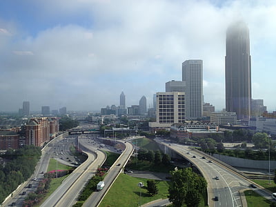 Georgia, rakennukset, City, pilvenpiirtäjä, Tower, korkea, pitkä