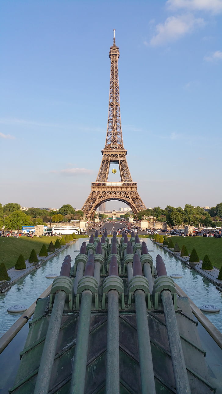 Eiffel, Tower, Paris, Eiffeltårnet