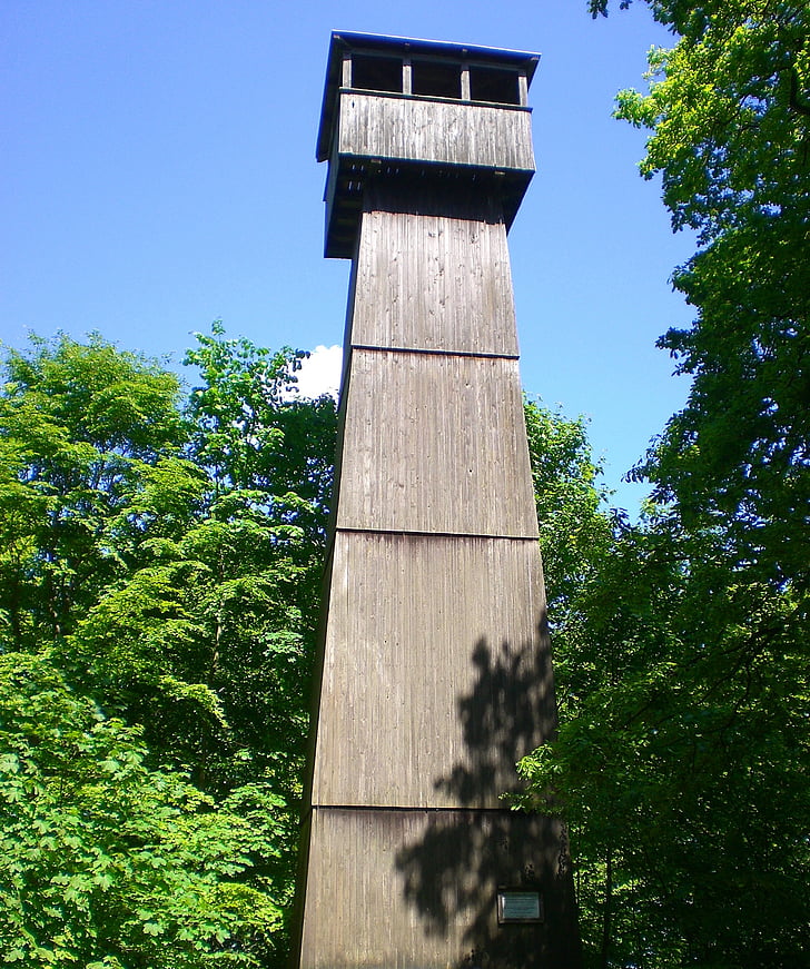 вежа, Вартова башта, дерев'яні вежі, Архітектура