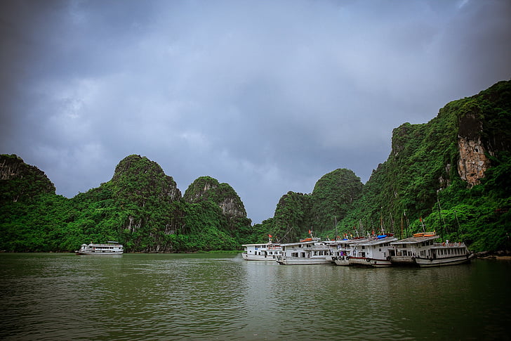 Baie d’Halong, Vietnam, l’Asie