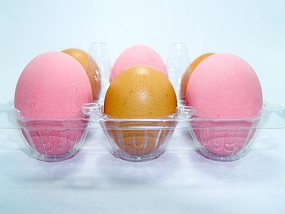 muna, vaaleanpunainen, markkinoiden, munankuori, kolesteroli, ateria, maatalous