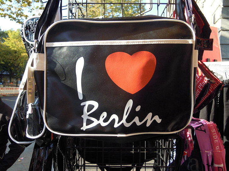 Berlin, väska, Souvenir-och