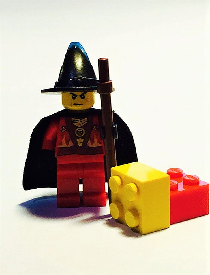 Lego, blok bangunan, Bermain, mainan, dibangun, blok Lego, legomaennchen