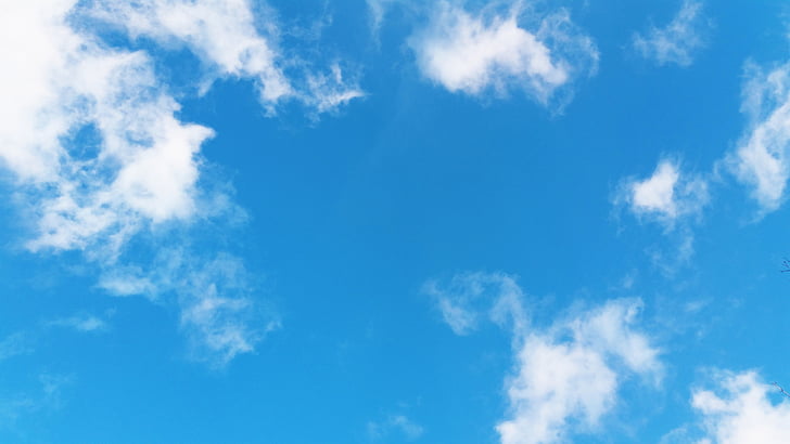 небо, хмари, Текстура, фоновому режимі, синій, Природа, погода
