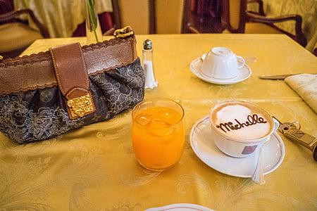 Firenze, Italia, cappucino, Hotel, colazione, Louis vuitton, Café