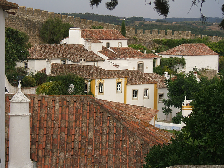 town, village, roofs, old buildings, roof, architecture, house