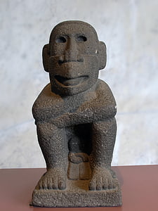 Meksika, Antropolojik Müzesi, Tarihçe, heykel, Sanat, Kolomb