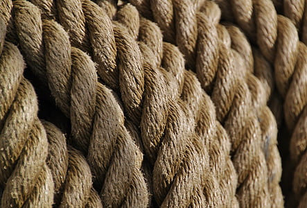 rope, ropes, knot, woven, close, cordage, leash