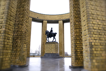 monumentos, Nieuwpoort, Costa, Turismo, monumento de Albert 1, Flandres Ocidental, Bélgica