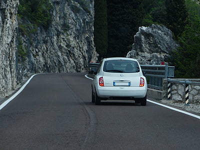 drogi, Automatycznie, ruchu, jazda samochodem, jeździć, Opel, Opel micra
